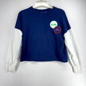 Adidas STELLASPORT Navy Crewneck Women Size‎ S